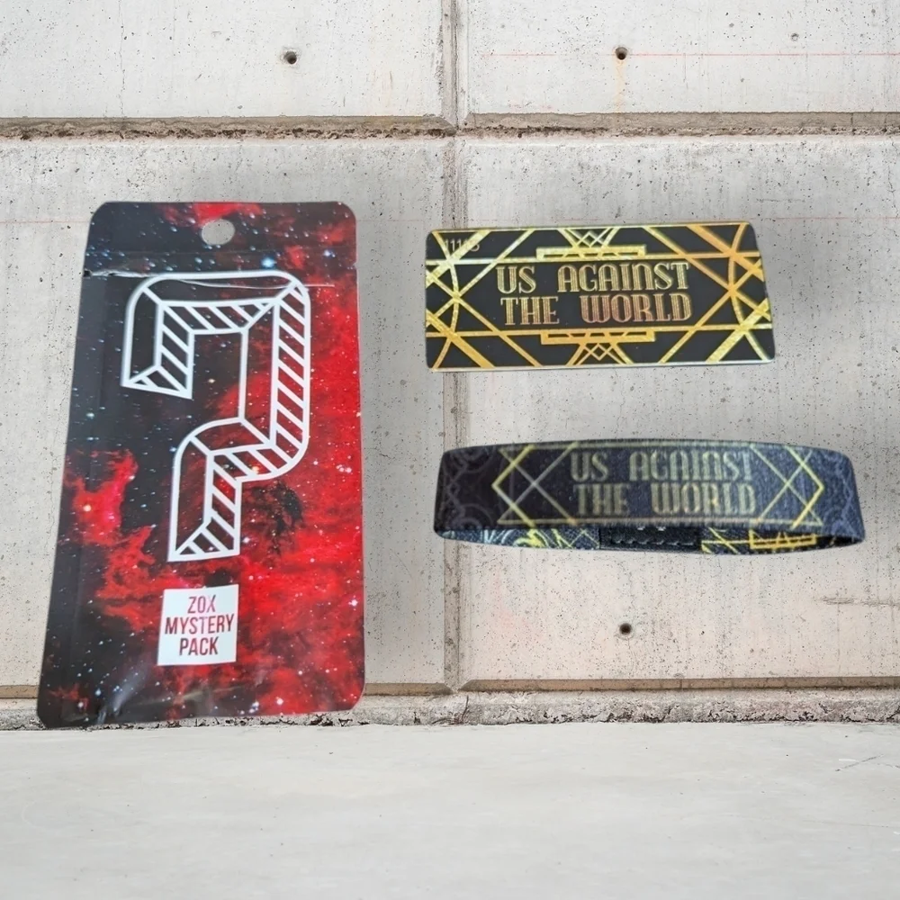 Zox *US Against The World* Single Wristband Size Medium